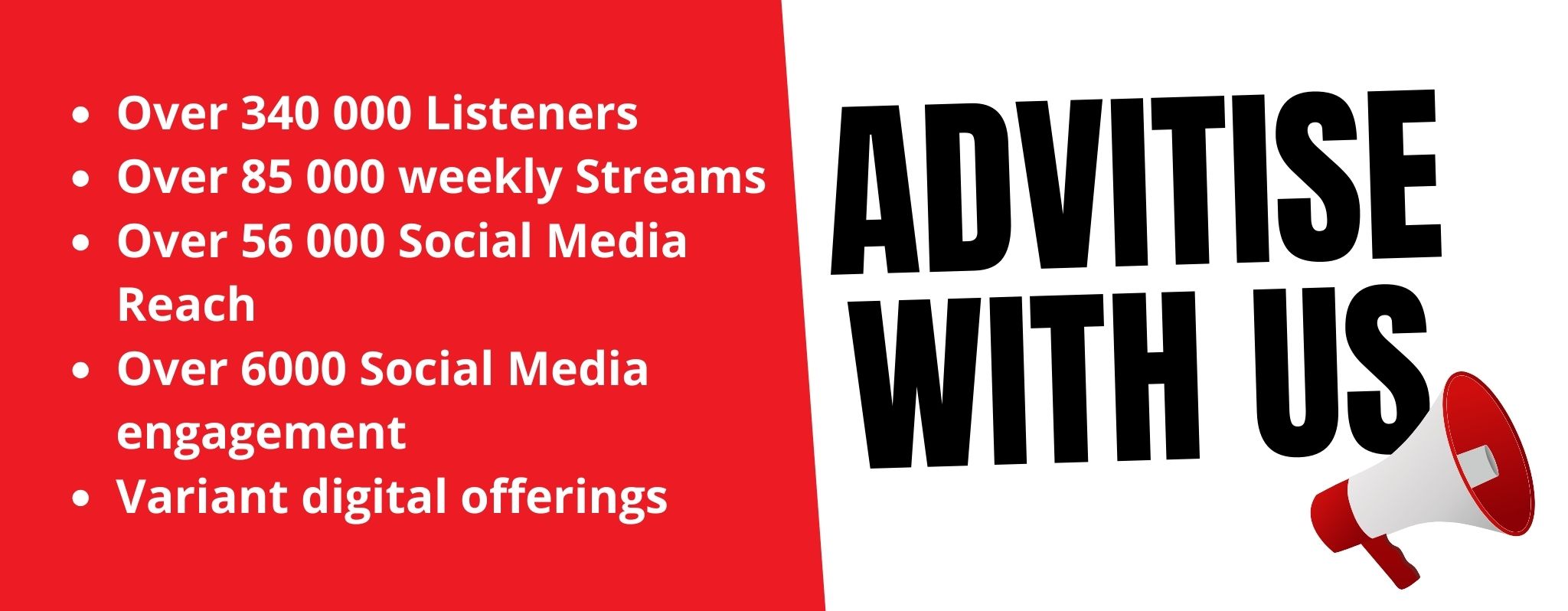 Advertise with us - Website Slide